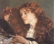 Gustave Courbet Portrait of Jiaru painting